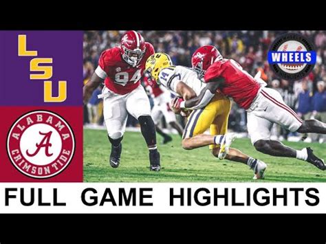 #2 Alabama vs LSU Highlights | College Football Week 10 | 2021 College Football Highlights - YouTube