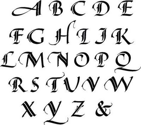 Calligraphy Capital Letters - Yahoo Image Search Results | Lettering alphabet, Lettering ...