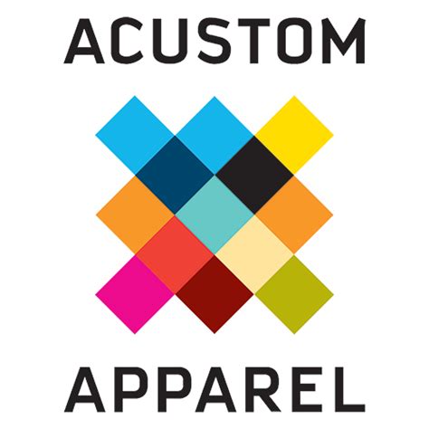 Acustom Apparel | Digital Bespoke Menswear | Logo branding identity ...