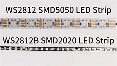 WS2812 VS WS2812B, Which One To Choose - YouTube