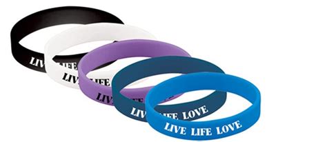 A refined corporate style of wearing wristbands: “Screen Printed ...