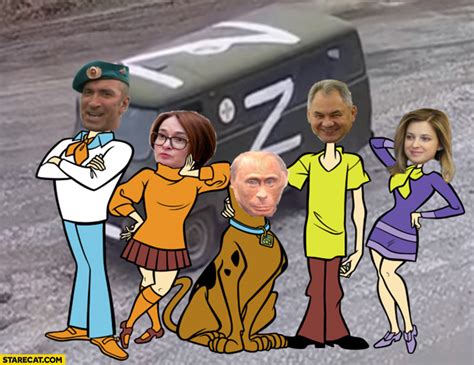 Russian special military operation scooby-doo characters photoshopped ...