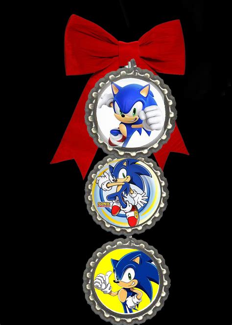 sonic the hedgehog christmas ornament christmas tree | Etsy