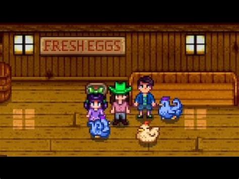 Shane's Eight Heart "Blue Chickens" Event in Stardew Valley - YouTube