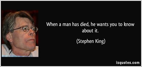 Stephen King Quotes About Death. QuotesGram