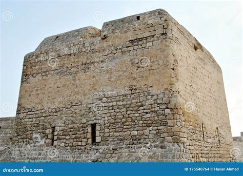 Bahrain National Fort View at Sunny Day Stock Photo - Image of landmark, historical: 175540764