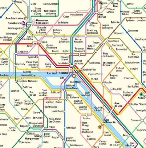 Paris Metro Map Pdf – Map Of The Usa With State Names