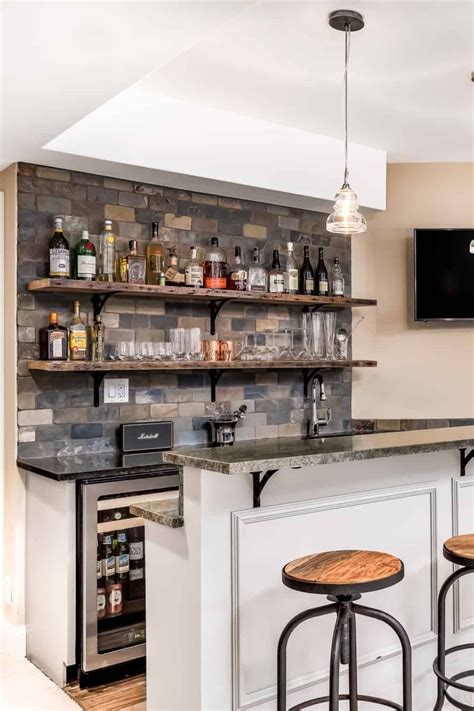 17 Homemade Basement Bar Plans You Can Build Easily | Basement bar ...