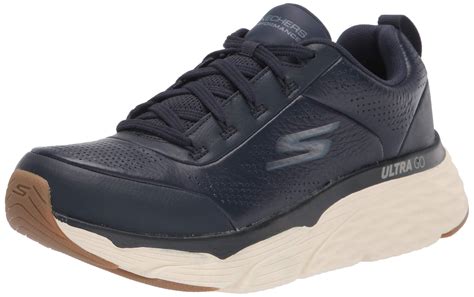 Skechers Max Cushioning Elite Lucid-premium Leather Walking & Running Shoe Sneaker in Blue for ...