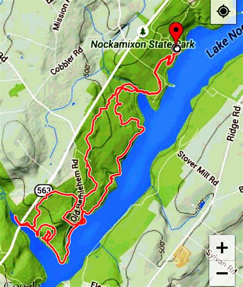 Southeastern PA Hiking: Nockamixon State Park - Old Mill & Quarry Trails