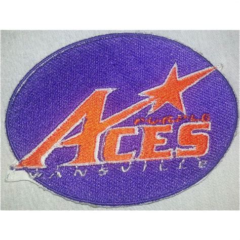 Evansville Purple Aces logo Iron On Patch on eBid United Kingdom ...