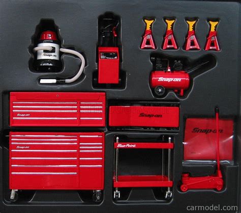 SNAP-ON 07001 Scale 1/18 | ACCESSORIES SET OFFICINA GARAGE RED