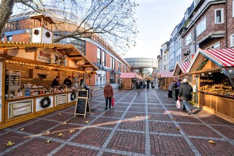 Leverkusen - Christmas Market Editorial Stock Photo - Image of ...