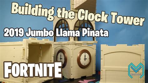 Building the 2019 Fortnite Clock Tower Jumbo Llama Loot Pinata part 2 - YouTube