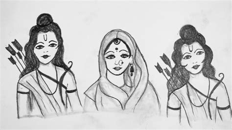 20+ Inspiration Sita Easy Drawing Of God Ram - Sarah Sidney Blogs