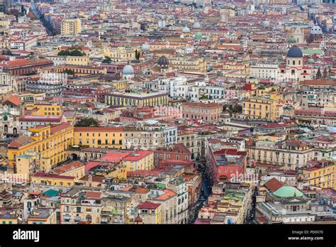 Top view of downtown Naples, Italy Stock Photo - Alamy