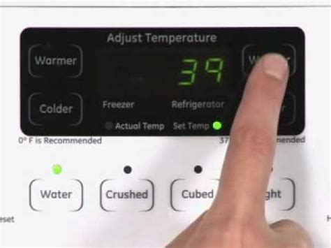 True T-49 Refrigerator Temperature Control