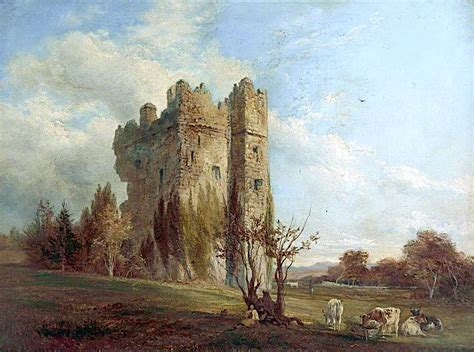 Castle Oil Painting at PaintingValley.com | Explore collection of ...