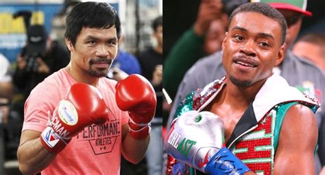 Manny Pacquiao Confirms Fight with Errol Spence Jr. on August 21