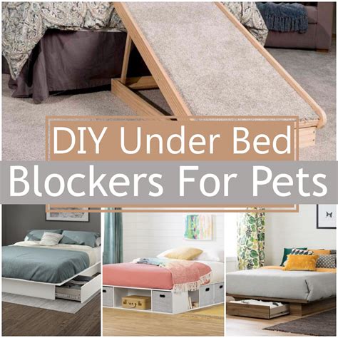 14 DIY Under Bed Blockers For Pets - DIY Crafts