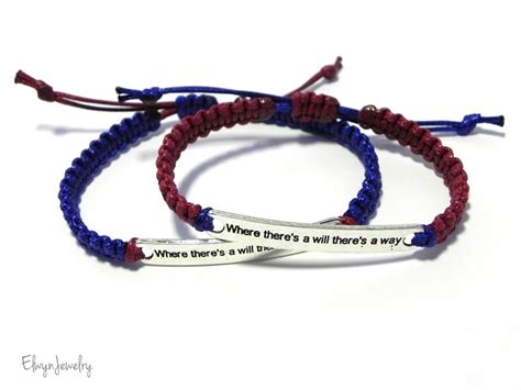 Friendship Bracelets Long Distance Relationship by ElwynJewelry