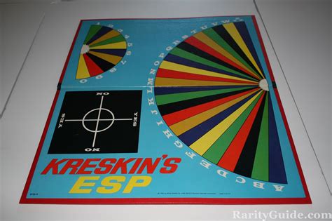 RarityGuide.com Museum: Card and Board Games » Kreskin's ESP (1966 ...