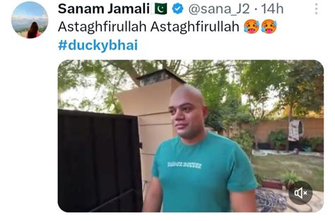 Ducky Bhai's wife recites ‘Astaghfirullah’ after finding husband in Shaved head