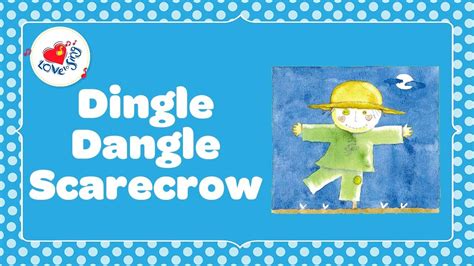 Dingle Dangle Scarecrow Kids Action Song 🤪 Sing, Dance & Read Along ...