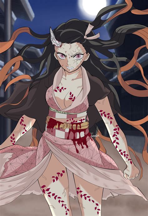 Nezuko Demon by JonasanJosta on DeviantArt | Anime character drawing ...