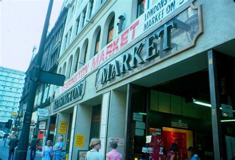 1976 - London - Kensington Market - Flashbak