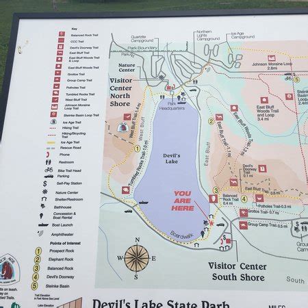 Devils Lake Rv Park Map