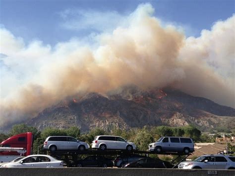 Springs Fire, Camarillo, CA, May, 2013, from 101. | Malibu beaches ...