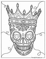 Sugar Skulls Coloring Pages Free Home  Vrogueco sketch template