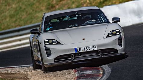 Porsche Taycan Turbo S Sets EV Nurburgring Record With 7:33 Lap Time