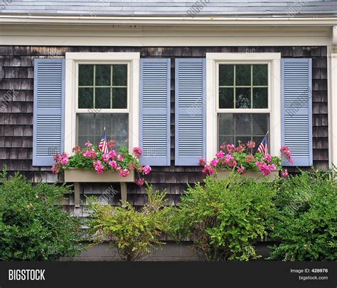 Blue Shutters Image & Photo (Free Trial) | Bigstock