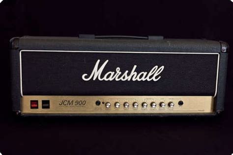 Marshall JCM 900 High Gain Master Volume MKIII 1990 Black Amp For Sale ...