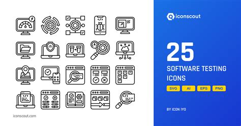 Download Software Testing Icon pack Available in SVG, PNG & Icon Fonts