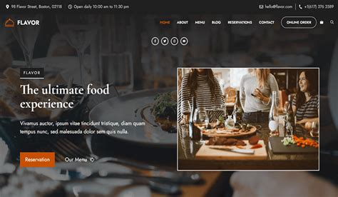 11+ Best WordPress Restaurant Themes 2024 - ThemeHunk