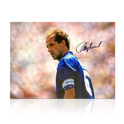 Franco Baresi Signed Italy Football Photo