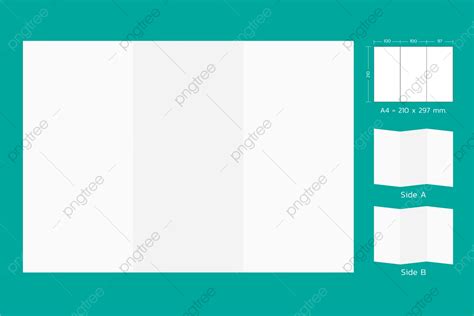 Leaflet A4 Template Vector Illustration Template Download on Pngtree