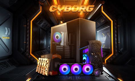 CYBORG Gaming PC on Behance