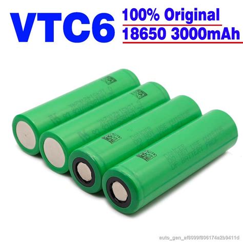 Vtc6 3.7v 3000mah Rechargeable Li-ion Battery 18650 For Sony Us18650vtc6 30a Toys Flashlight ...