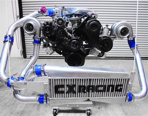 GT35 Twin Turbo Intercooler Kit For 79-93 Ford FoxBody Mustang 5.0L Dual 900 HP | eBay