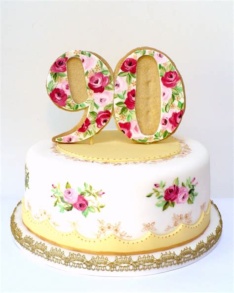 25+ Pretty Photo of 90Th Birthday Cake Ideas - albanysinsanity.com