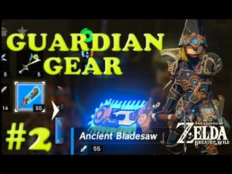 HOW TO GET ANCIENT GUARDIAN WEAPONS! Zelda: Breath of the Wild - YouTube