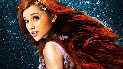 The Little Mermaid Live Action: Ariana Grande as Ariel - YouTube