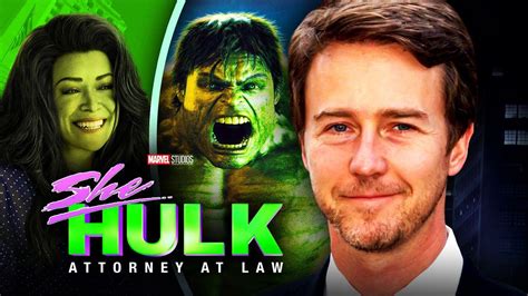 Marvel Considered Bringing Back Edward Norton for She-Hulk Finale ...