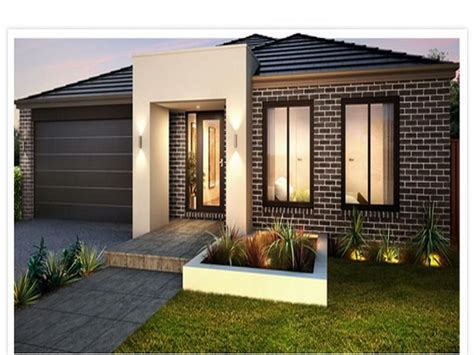 Simple Modern Exterior House Design One Floor