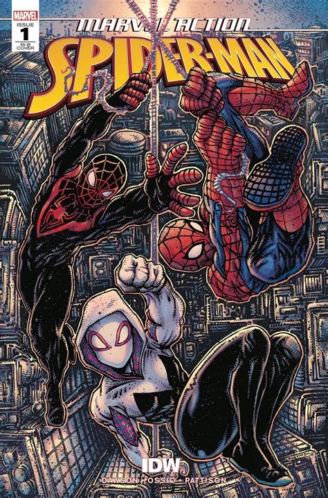 Kevin Eastman cover art for IDW's Marvel Action Spider-Man - Teenage Mutant Ninja Turtles Fan Site