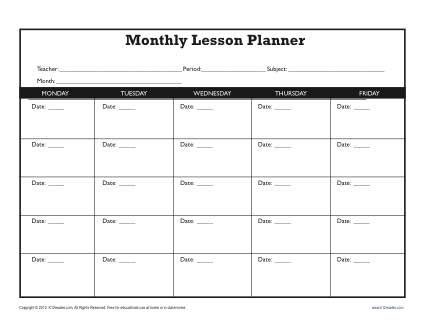 free printable lesson plan template - printable lesson plan template blank lesson plan free ...